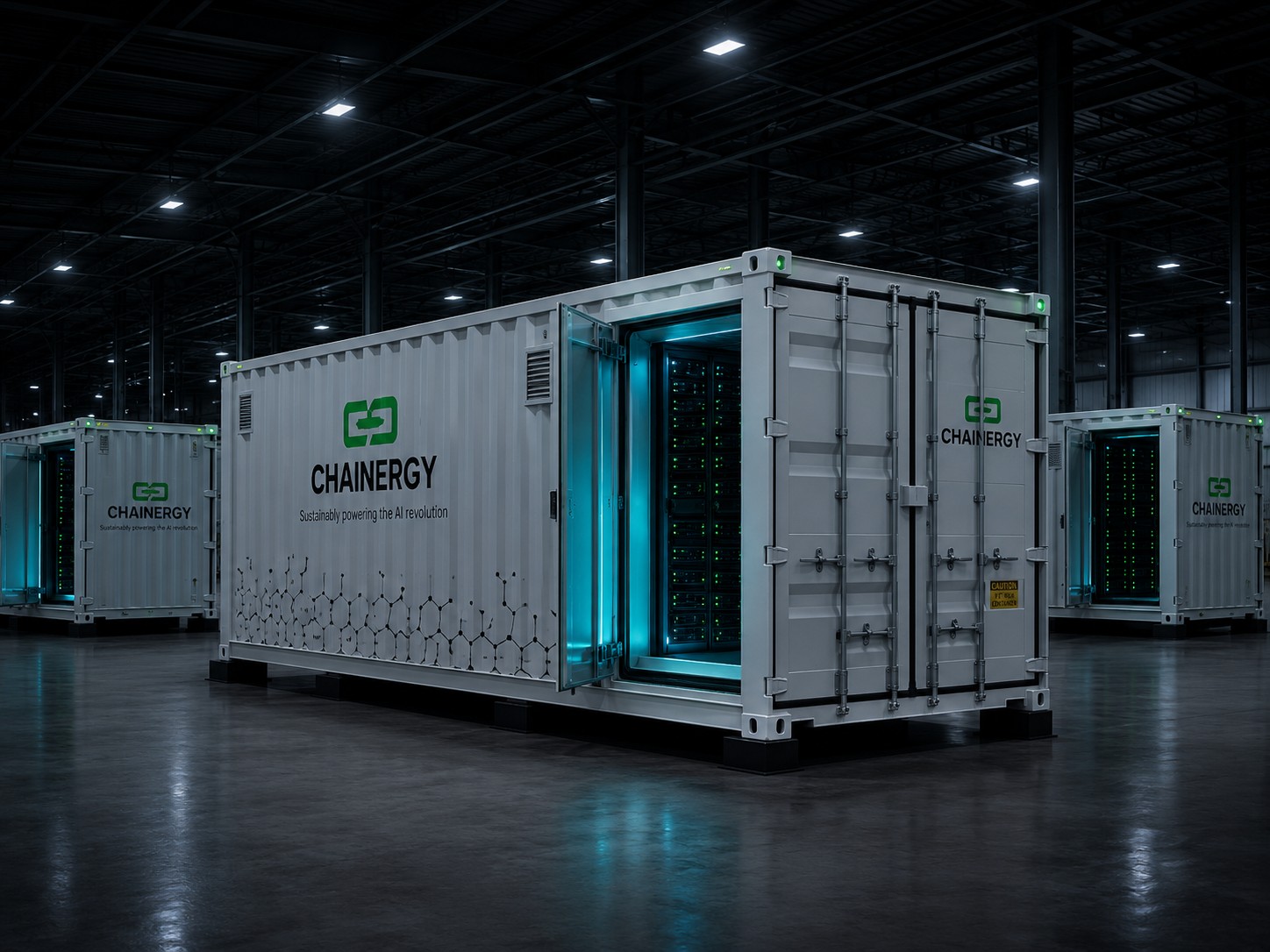 Chainergy DAITA Barn - containerised edge AI compute units
