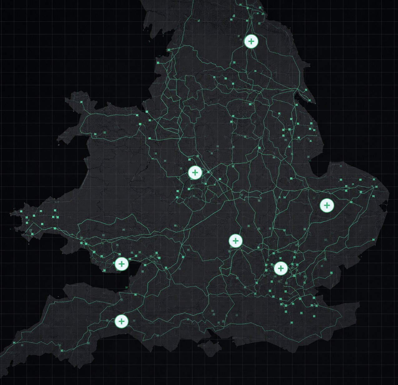 UK deployment map